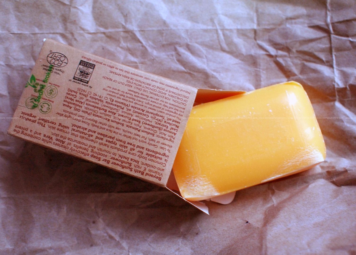 RISINGSTAR1 Beyond Bath Organics Sunflower and Grapefruit Cleansing